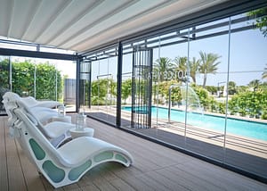 Vibration spa lounger 1